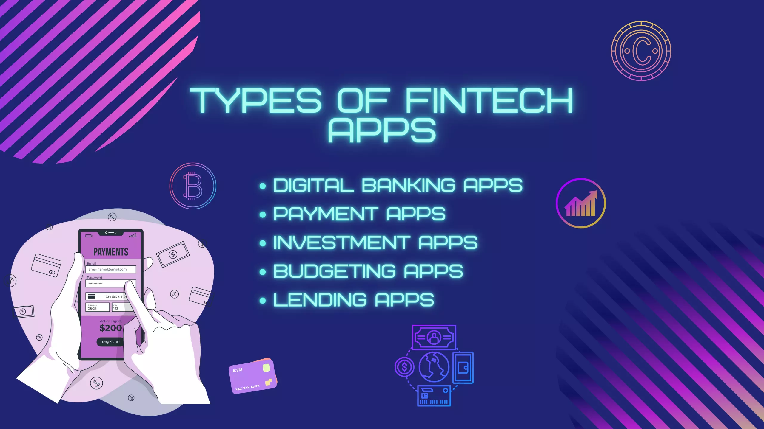 fintech app development types
