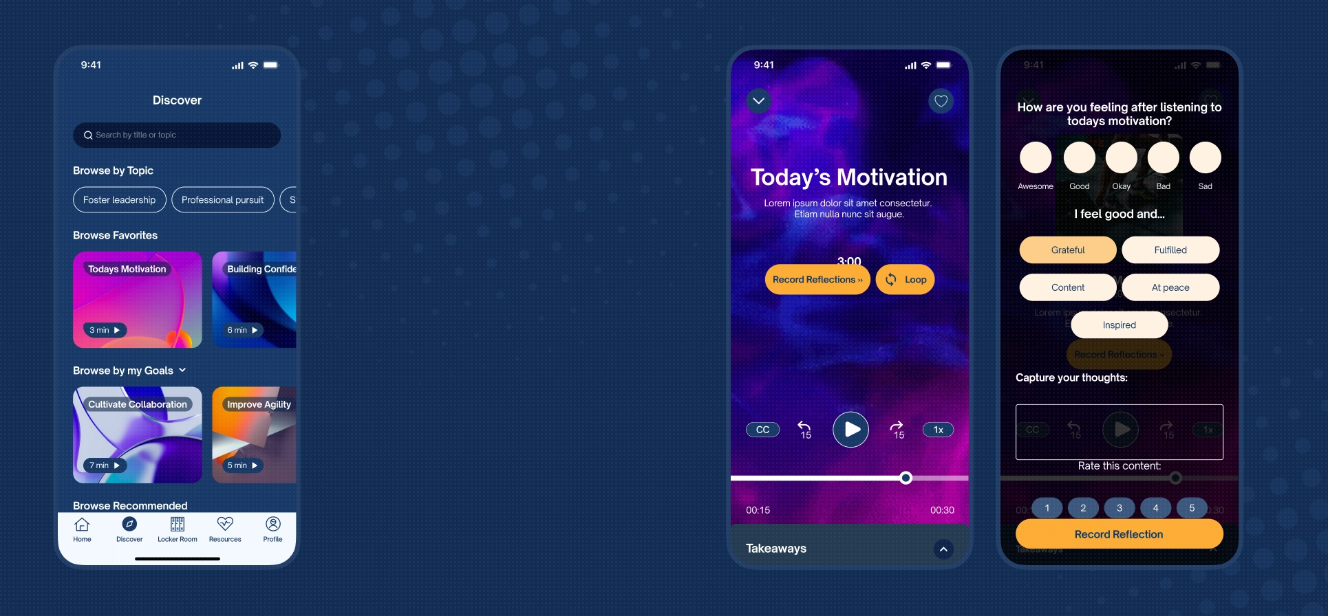 Our solution Fitness
